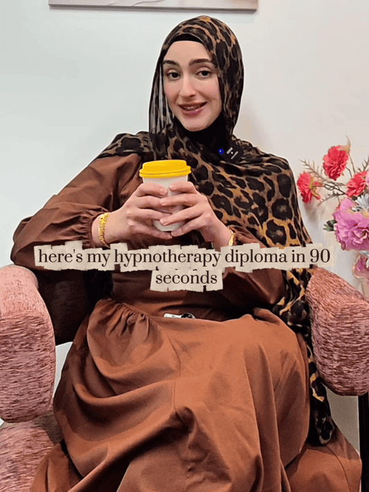 Here’s My Hypnotherapy Diploma in 90 Seconds: