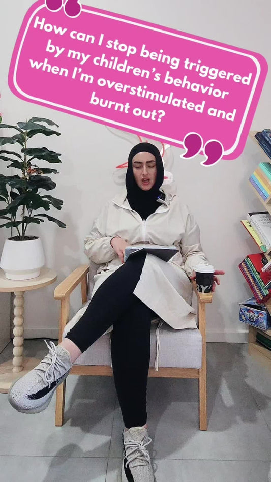 How Can I Stop Being Triggered by My Children’s Behavior When I’m Overstimulated and Burnt Out?