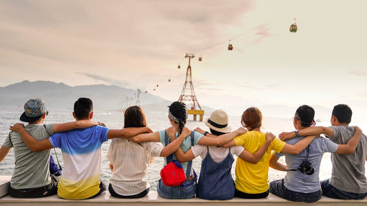 People connecting and sharing together